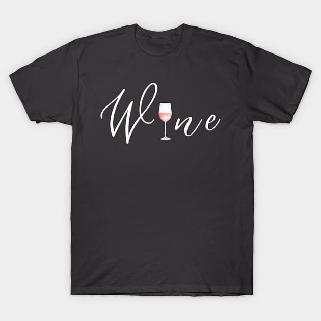 Wine T-Shirt by PlimPlom